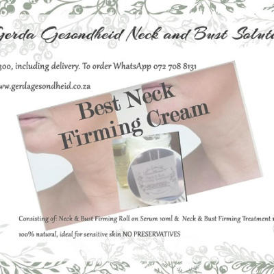 Gerda's Health & Beauty Neck and Bust Solution R350, including delivery