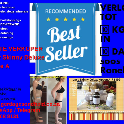 BEST SELLER Lady Skinny & SkinnyGuy Deluxe Option A  R1650