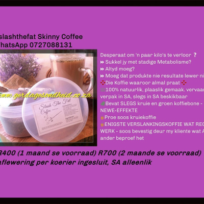 SLASH THE FAT SKINNY COFFEE R400