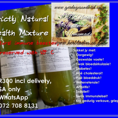 Strictly Natural Health Mixture Weight Loss Booster  NATURAL IMMUNE BOOSTER, PRESERVED WITH VIT C (Fat Blast Weight loss booster) R350